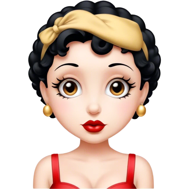 Betty Boop emoji
