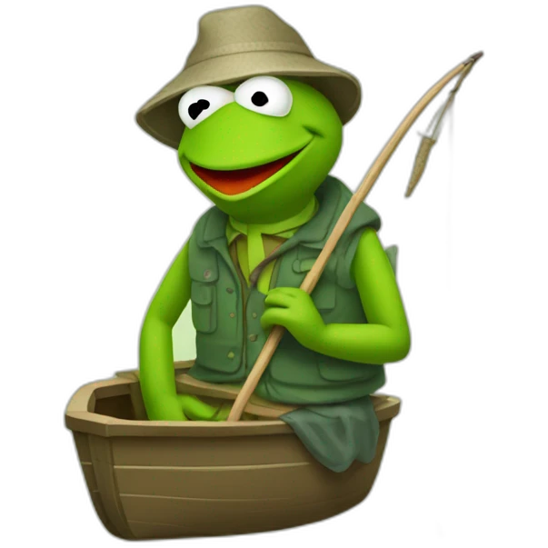 kermit fisherman emoji