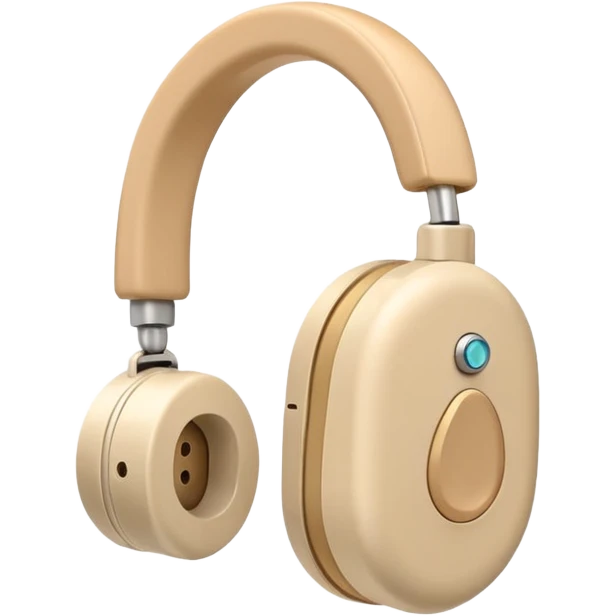 Telinga aid, hearing aid color beinge  emoji