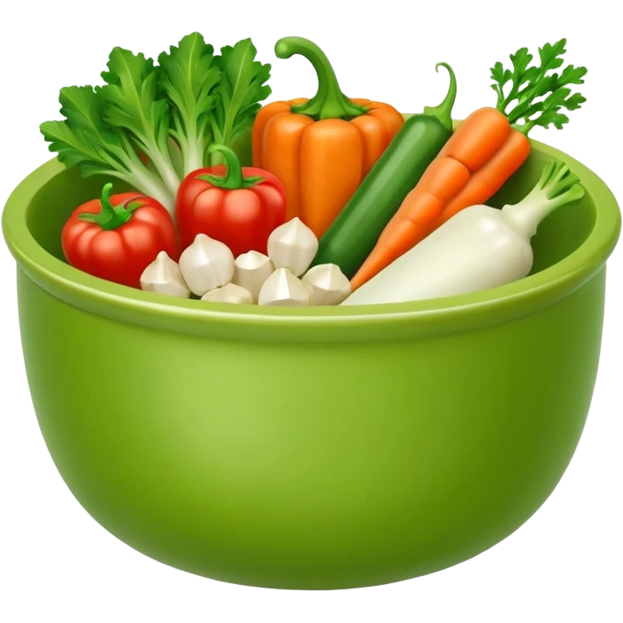 green food bowl emoji