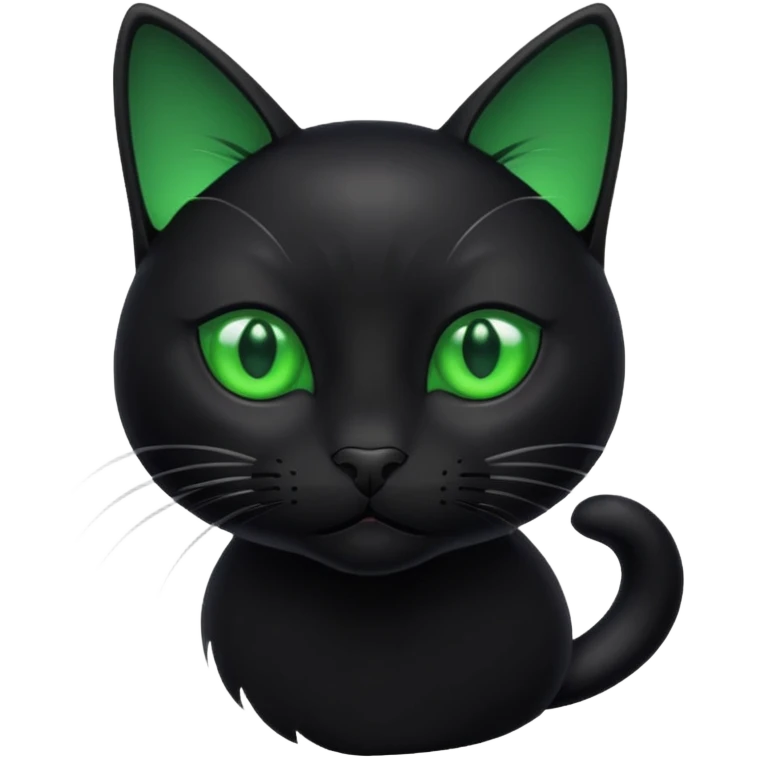 Black cat emoji
