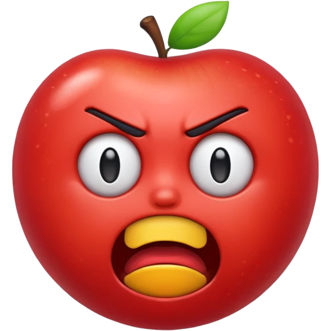 enraged emoji (apple the company styled ) emoji