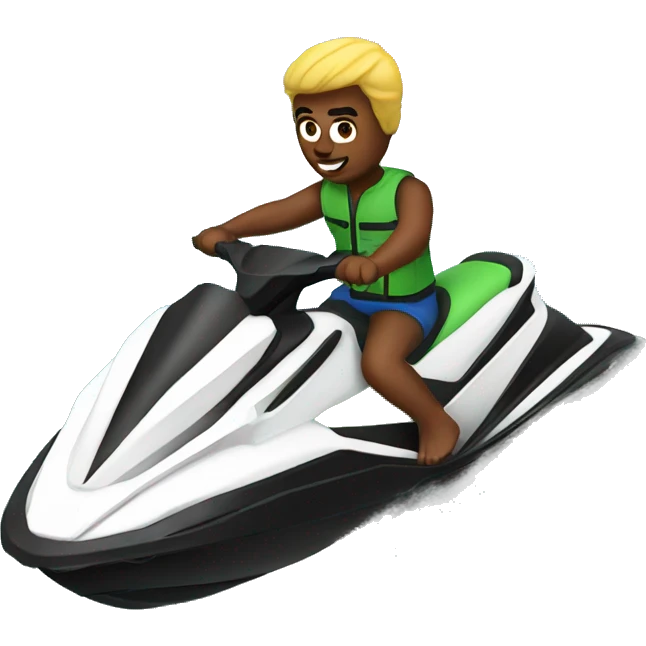make me man on jet ski emoji