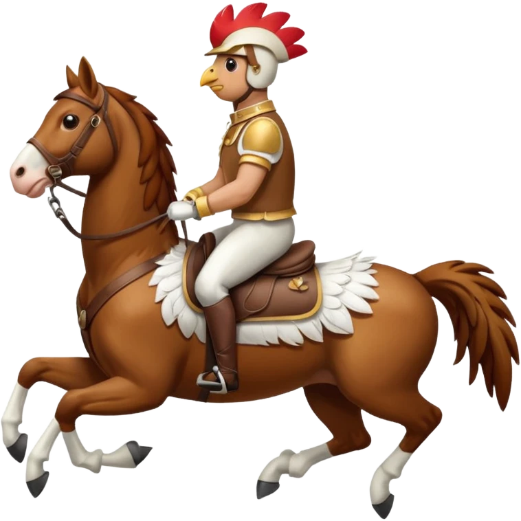 Chicken Jockey  emoji