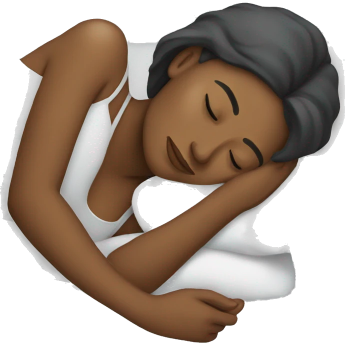 Woman sleeping emoji