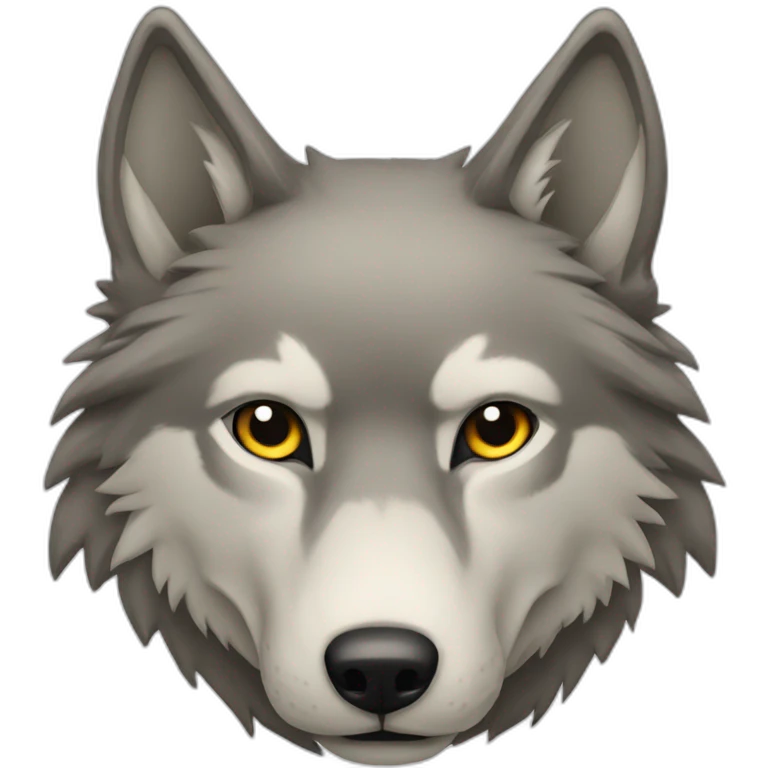 wolf body animal emoji