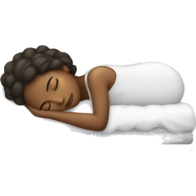 Girl sleeping emoji