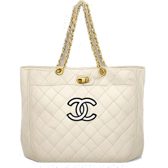 Chanel shopping bag emoji