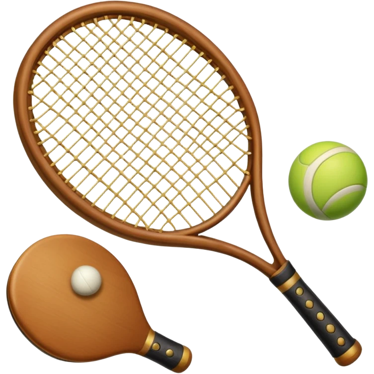 Racket and ball emoji