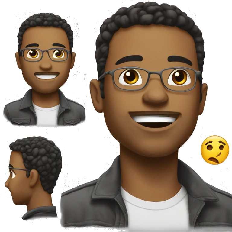 😙😝 combine ￼ emoji