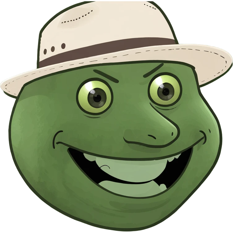 bold meme-style face labeled 'yikemike', with quirky eyes and a big grin emoji