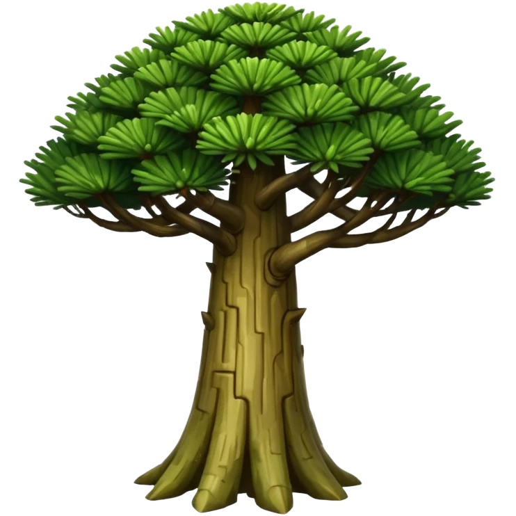 A Brazilian araucaria tree emoji