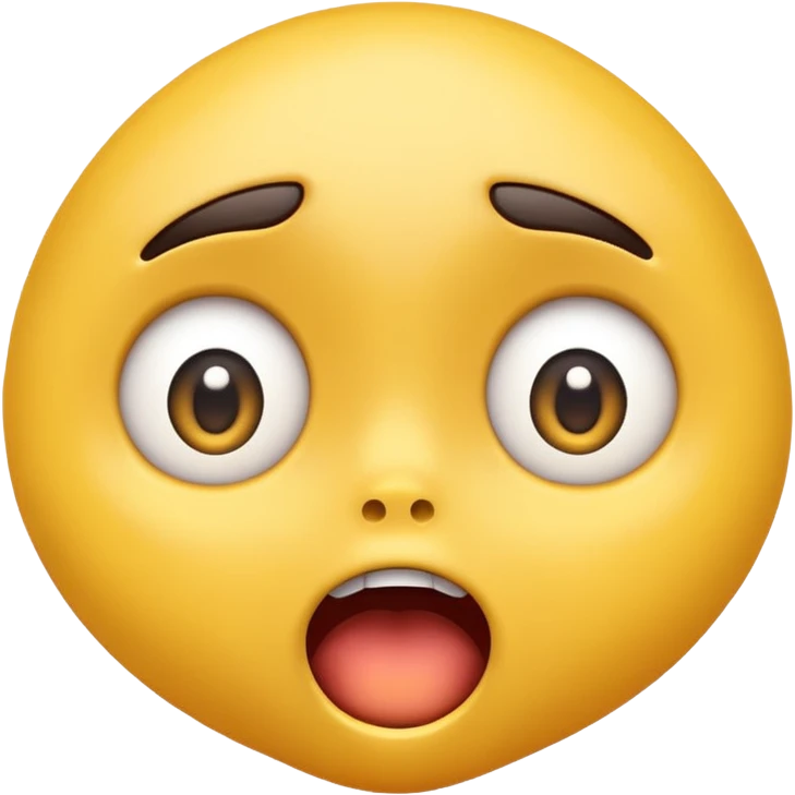 surprised emoji, wide eyes, jaw dropped emoji