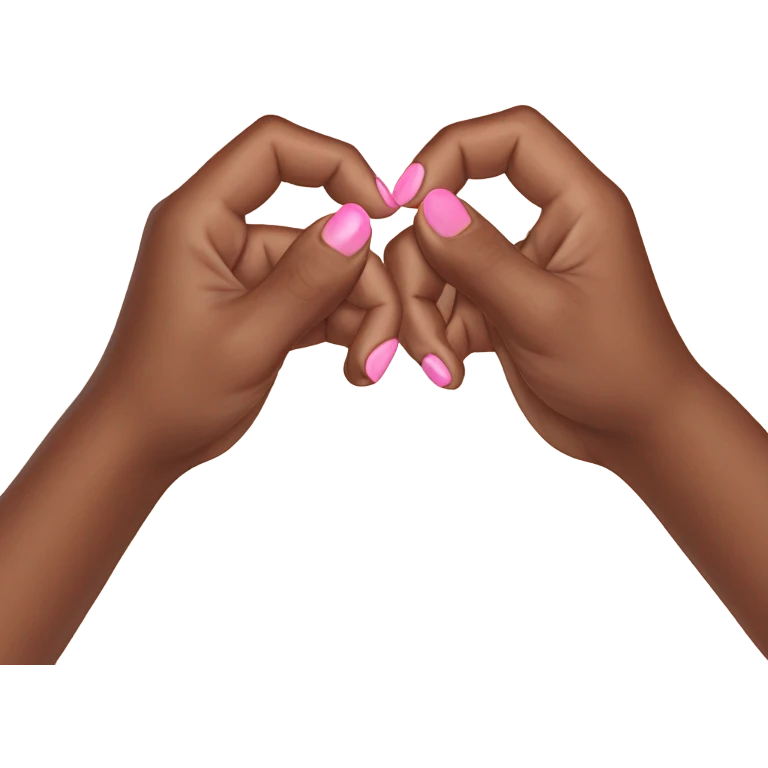 Pinky promise emoji