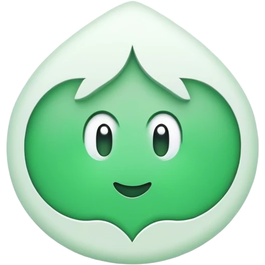 minimalist Sber logo in a light palette emoji