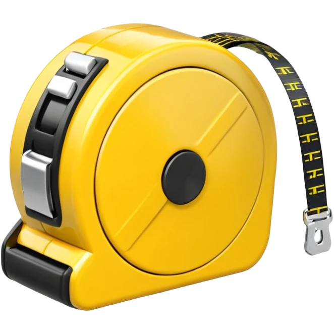 Tape measure emoji