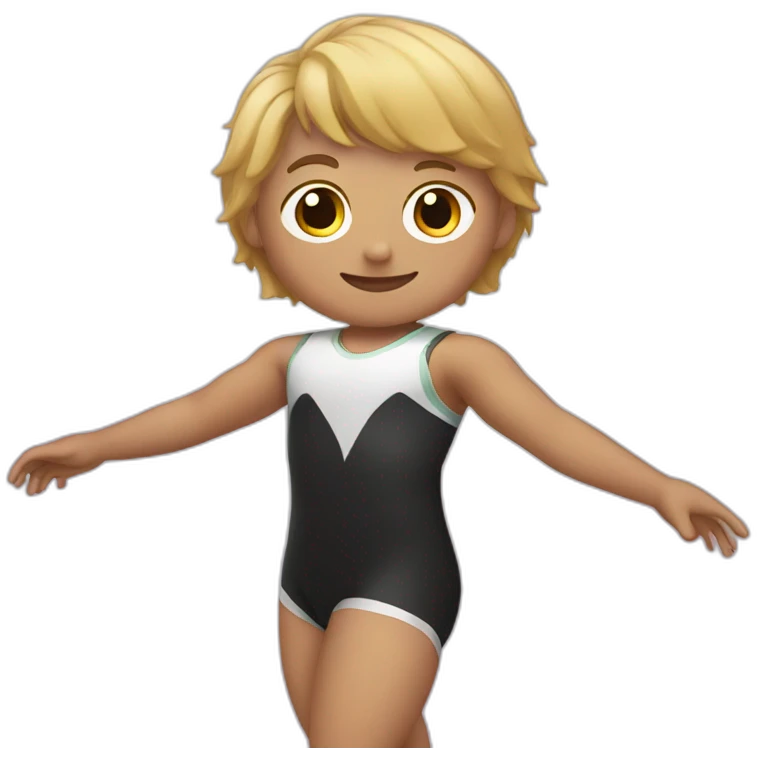 boy gymnast emoji