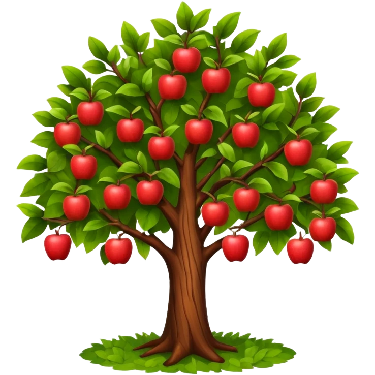 apple tree emoji