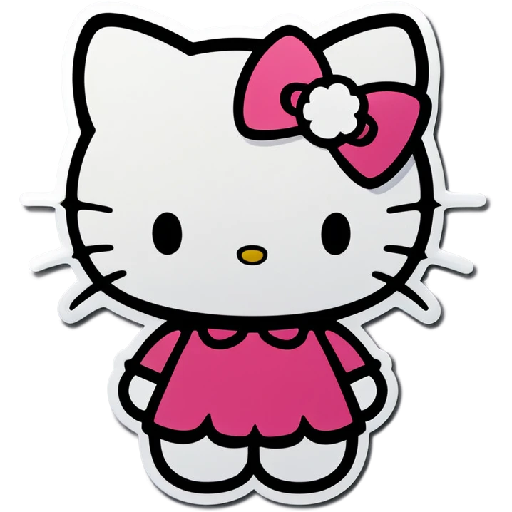 Hello kitty angry  emoji