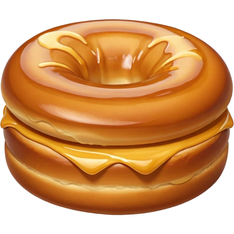 A honey bun emoji