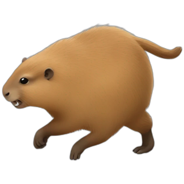 Capybara dance emoji
