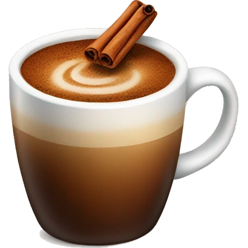 cinnamon coffee emoji