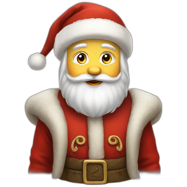 russian santa claus emoji