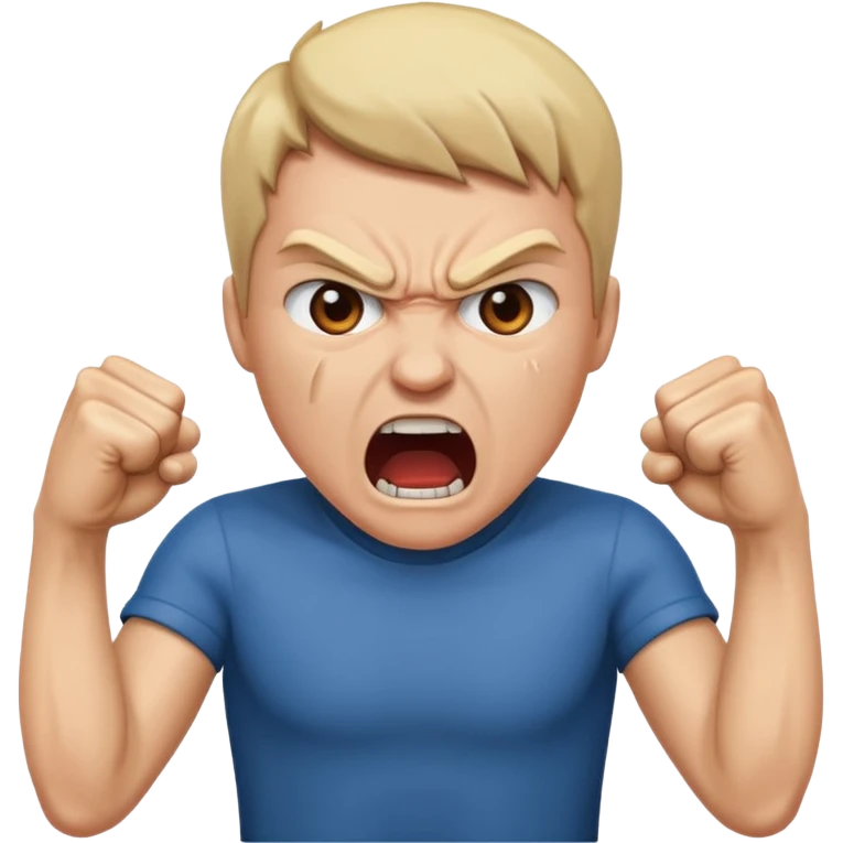 Personne qui fait un fuck emoji