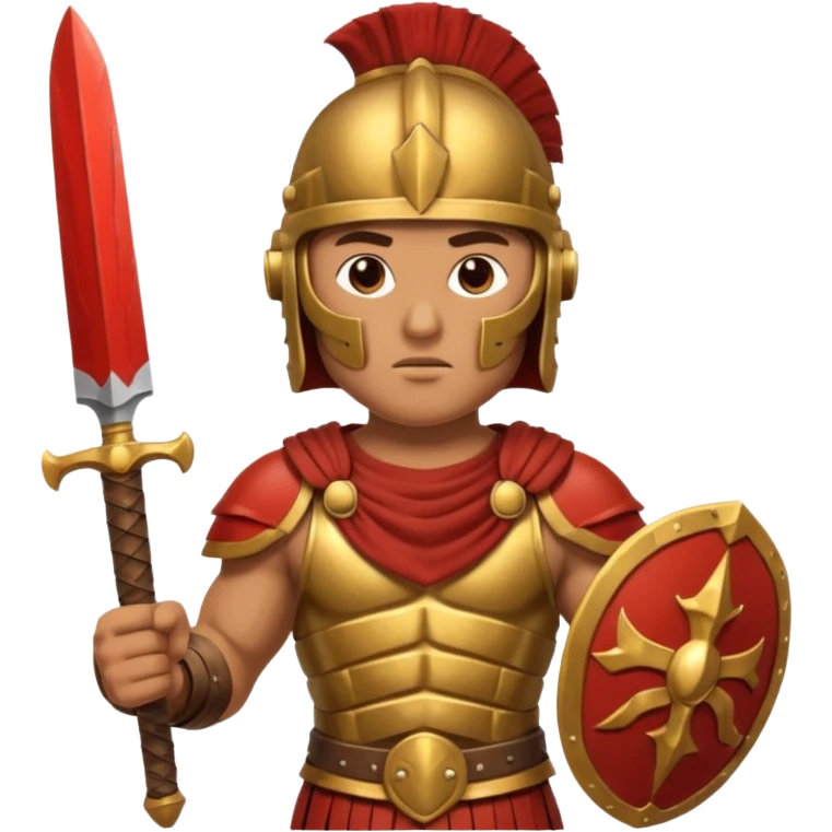 Roman Gladiator front emoji