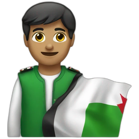 Palestine Algeria emoji