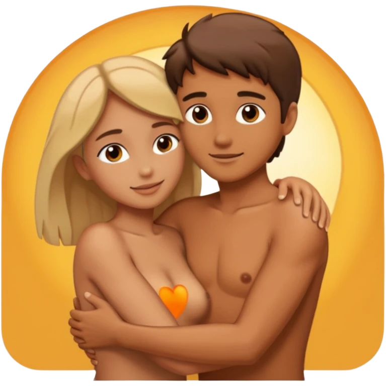 Naked couple emoji