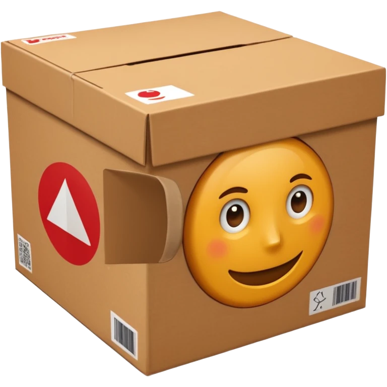 a box with auspost branding emoji
