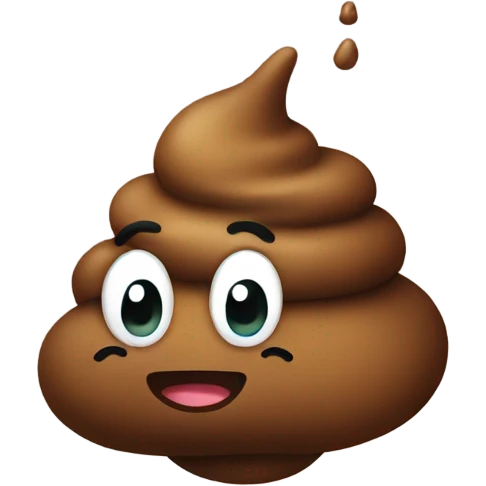 poop running emoji