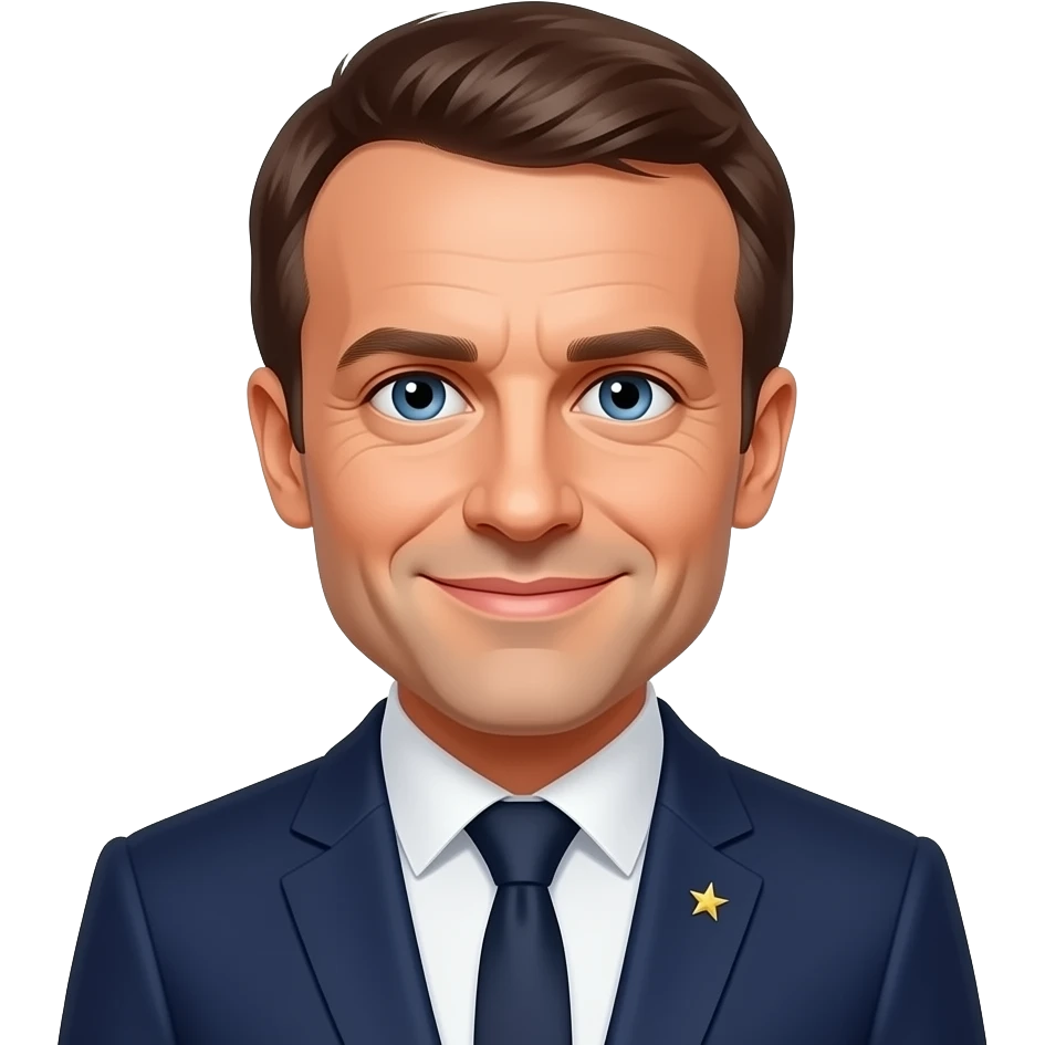Emmanuel Macron emoji