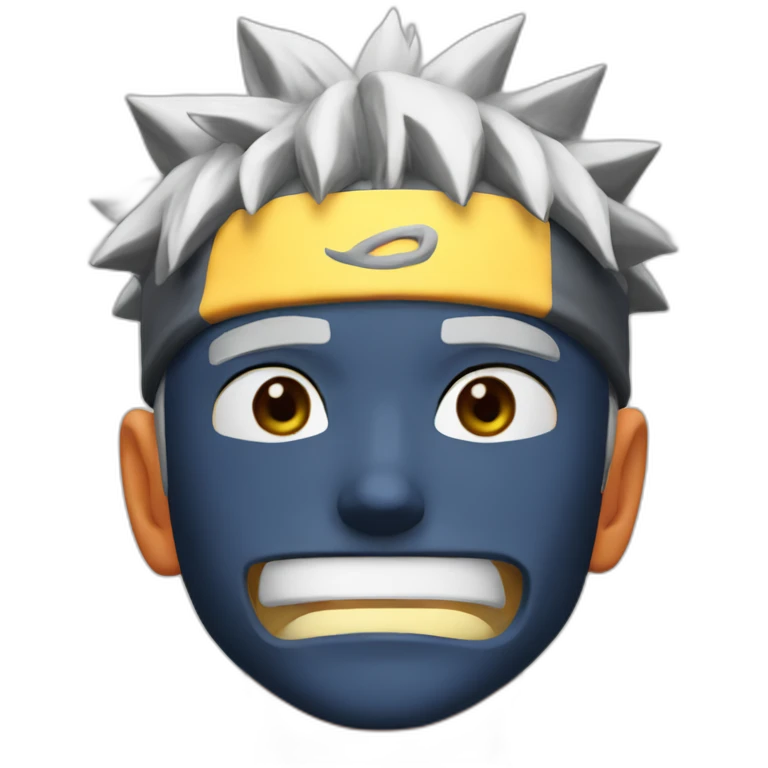 Naruto qui fait caca emoji