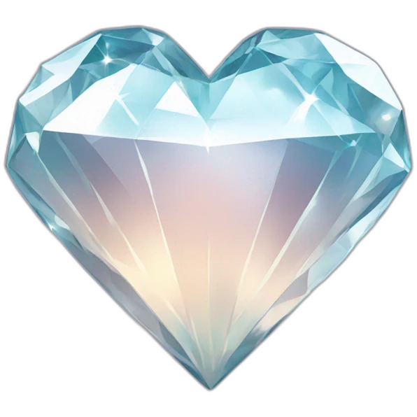 Diamond heart emoji