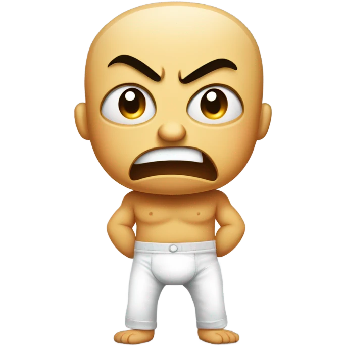 Angry underpants  emoji