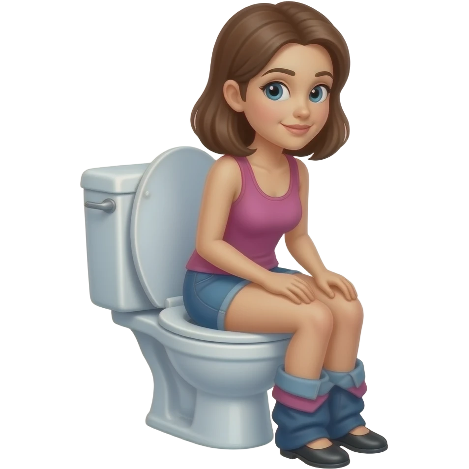 tüm vücut tuvaletini yapan kadın kadın emoji