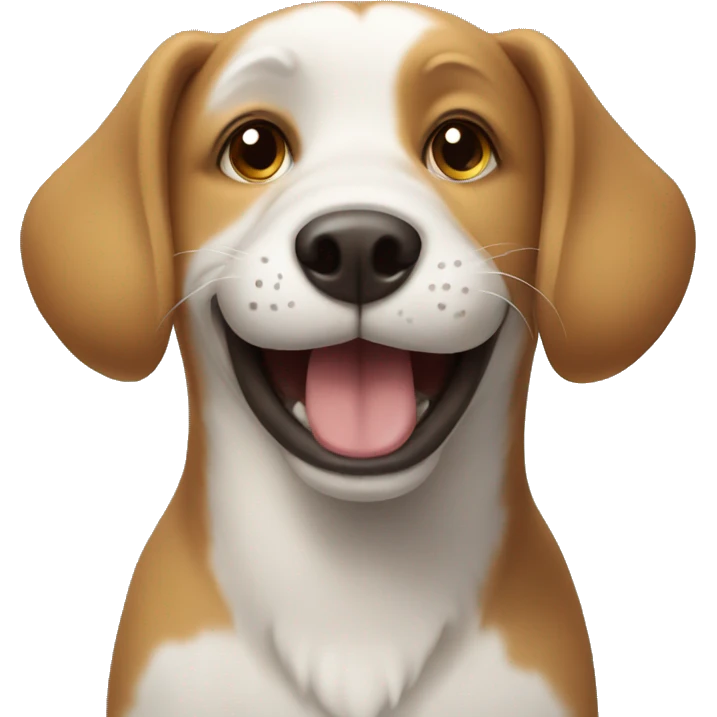dog smiling  emoji