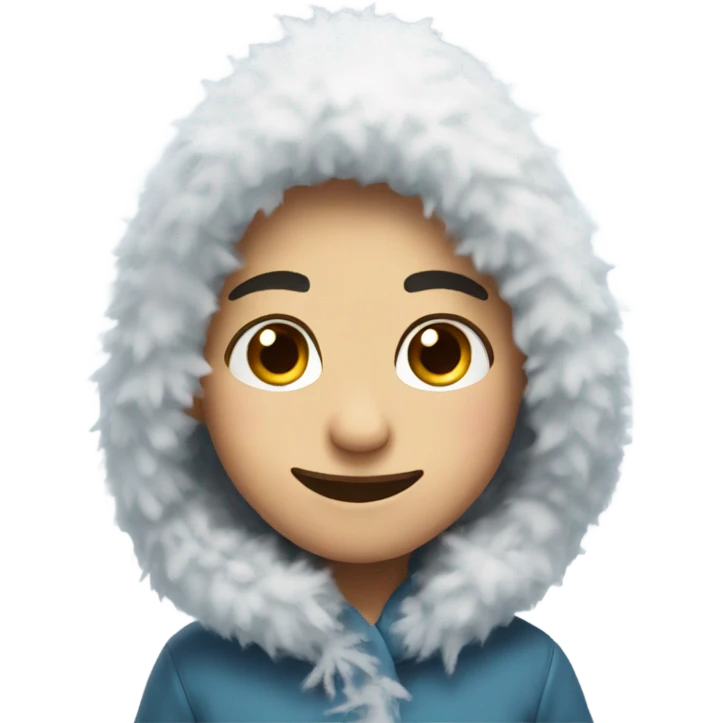 Snow cute  emoji