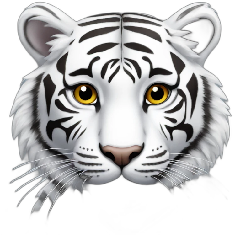 white-tiger emoji
