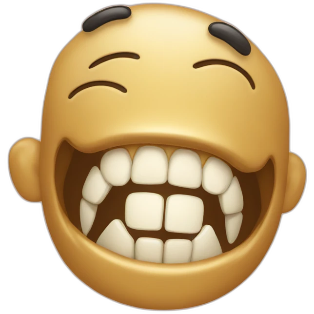 Goldie’s teeth emoji