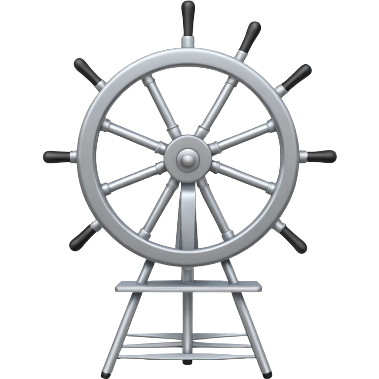 Spinning wheel with 4 blades emoji