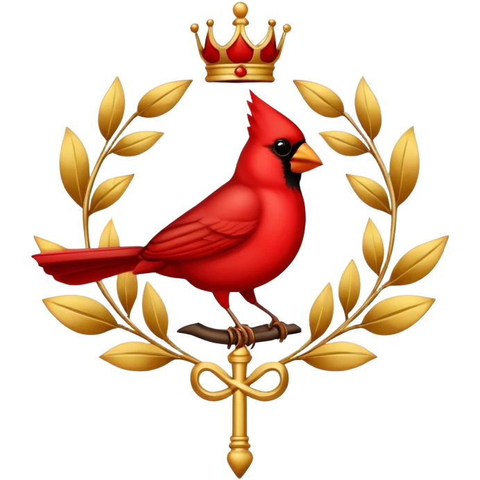 Cardinal's emblem  emoji