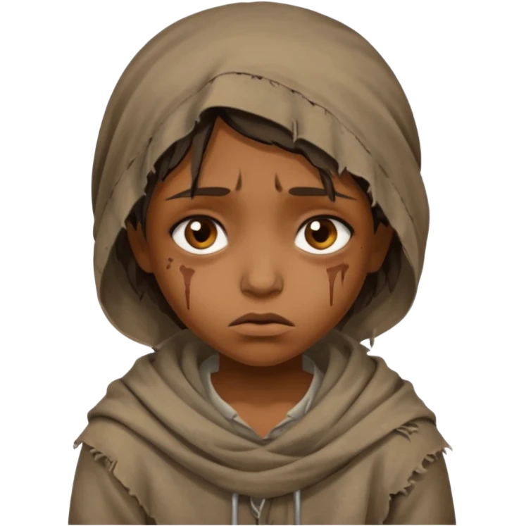 beggar girl emoji