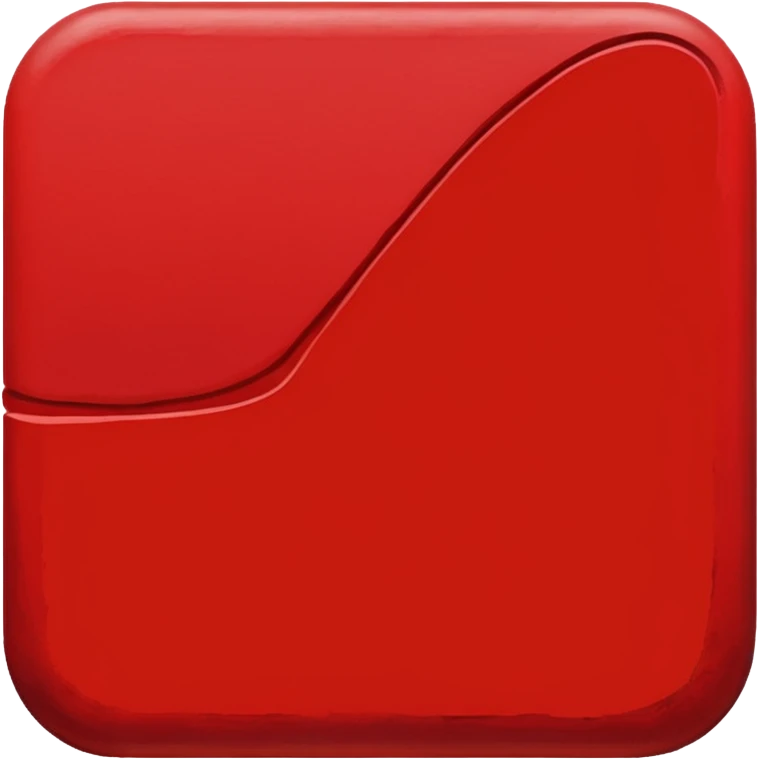 Red line painting emoji