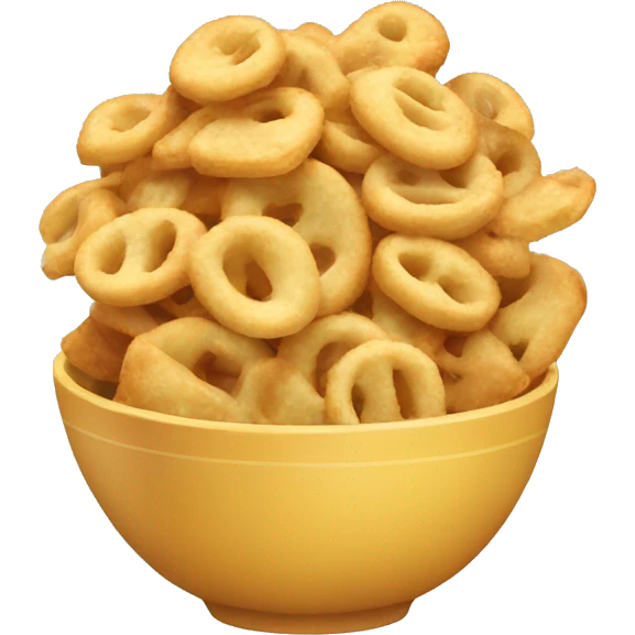 Bowl of snack emoji