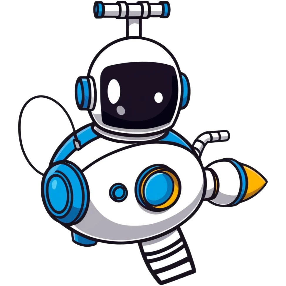 A robust, dependable robot with high-quality construction and maintenance-free design. Long-lasting robot that never needs repairs. emoji
