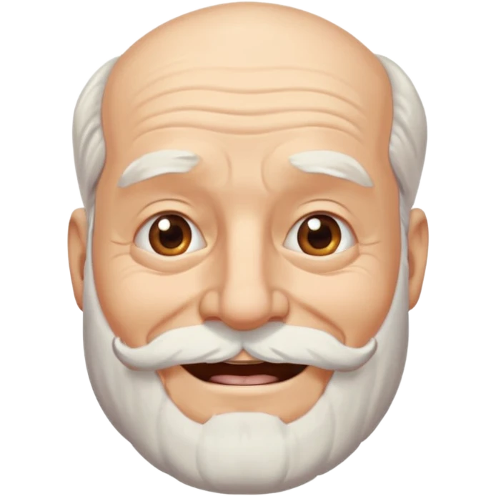 bibical old man white beard emoji