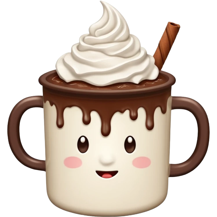 white mug-of-hot-cocoa emoji